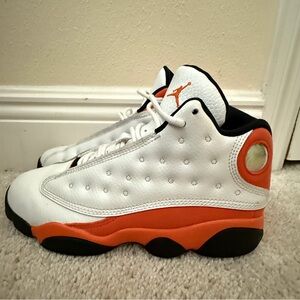 Jordan Kids Sneakers White Orange Black
